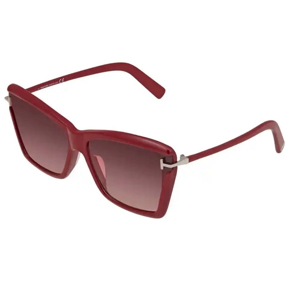 Brand New Tom Ford Burgundy and Pink Sunglasses main image 7